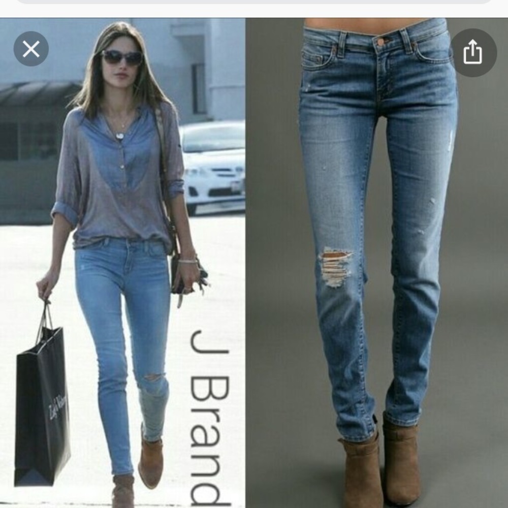 JBrand skinny jean in Tulum wash, size 26.